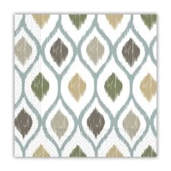 Színes Boho Cells szalvéta 20 db-os 33x33 cm