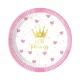 Hercegnők Little Princess papírtányér 8 db-os 20 cm FSC