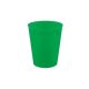 Zöld Bright Green micro prémium műanyag pohár 250 ml