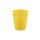 Sárga Yellow micro prémium műanyag pohár 250 ml