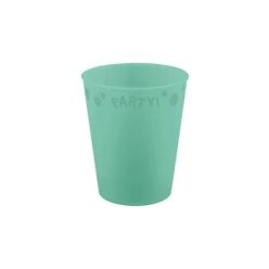 Zöld Pastel Mint micro prémium műanyag pohár 250 ml