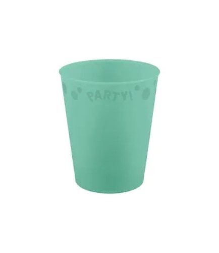 Zöld Pastel Mint micro prémium műanyag pohár 250 ml
