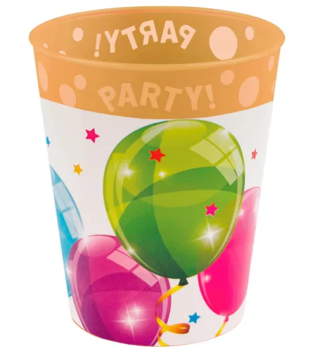 Lufis Sparkling micro prémium műanyag pohár szett 4 db-os 250 ml