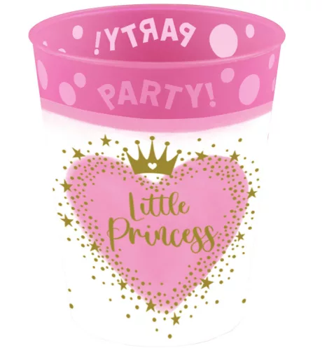 Hercegnők Little Princess micro prémium műanyag pohár szett 4 db-os 250 ml