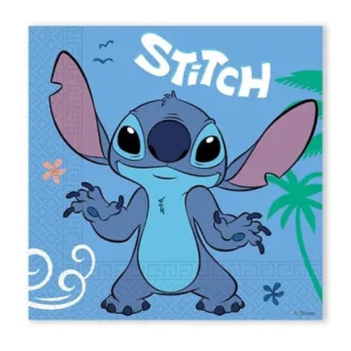 Disney Lilo és Stitch, A csillagkutya Angel szalvéta 20 db-os 33x33 cm FSC