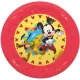 Disney Mickey Jump Into Fun micro prémium műanyag lapostányér 4 db-os szett 21 cm