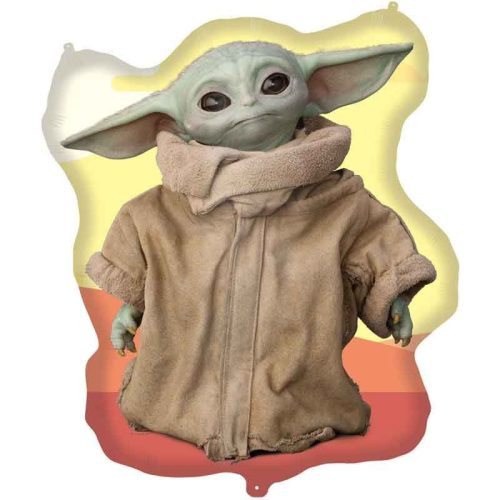 Star Wars Grogu fólia lufi 87x104 cm