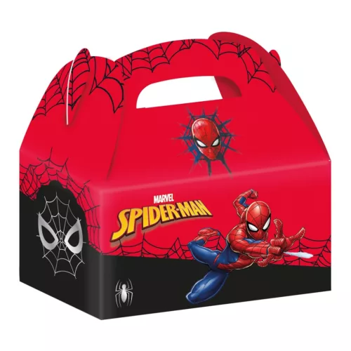 Pókember World of Web ajándékdoboz, party box 4 db-os