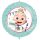 Cocomelon Birthday fólia lufi 46 cm