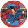 Superman Krypton papírtányér 8 db-os 23 cm FSC