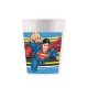 Superman Krypton papír pohár 8 db-os 200 ml FSC