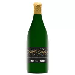 Színes Bottle konfetti kilövő 28 cm