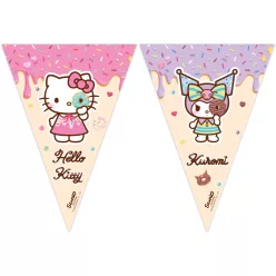 Hello Kitty Kuromi zászlófüzér FSC 2,3 m