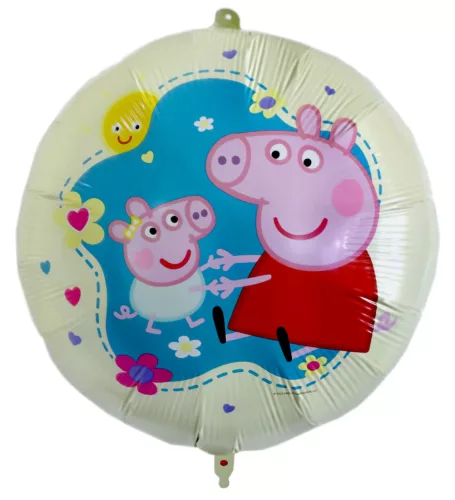 Peppa malac With Love fólia lufi 46 cm