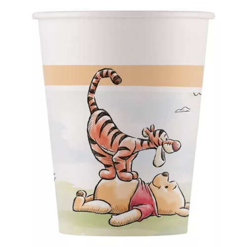 Disney Micimackó Loves Nature papír pohár 8 db-os 200 ml FSC