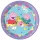 Peppa malac With Love papírtányér 8 db-os 23 cm FSC