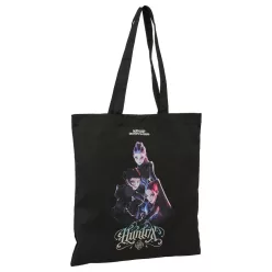   K-pop Démonvadászok Warriors patentos vászon válltáska, bevásárlótáska 42 cm