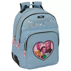   K-pop Démonvadászok Denim Dreams iskolatáska, táska 42 cm