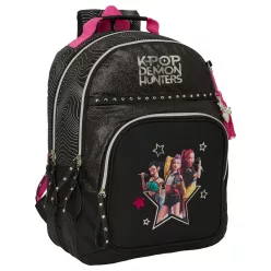   K-pop Démonvadászok Energy Black iskolatáska, táska 42 cm