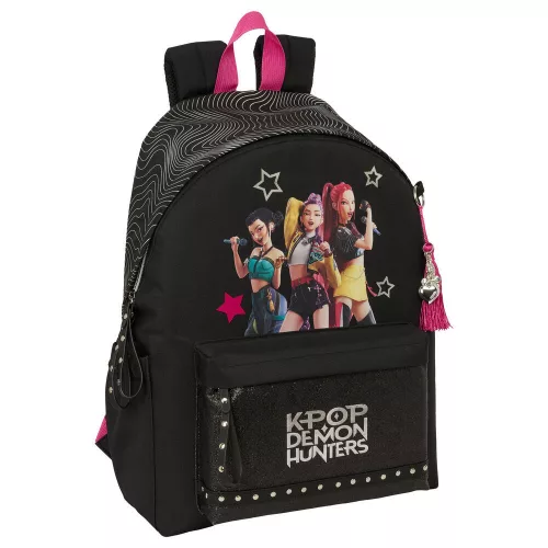 K-pop Démonvadászok Energy iskolatáska, táska laptop tartóval 43 cm