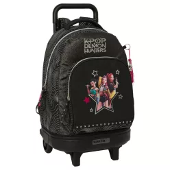   K-pop Démonvadászok Energy prémium gurulós iskolatáska, táska 45 cm