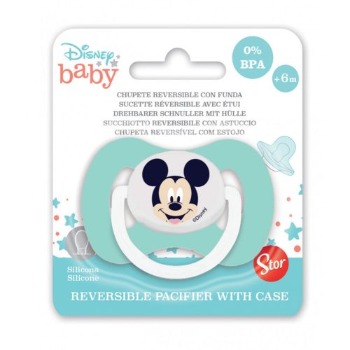 Disney Mickey megfordítható baba cumi tokkal