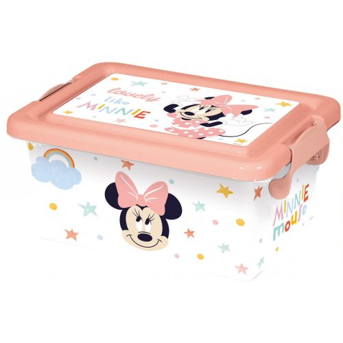 Disney Minnie műanyag tároló doboz 3,7 L