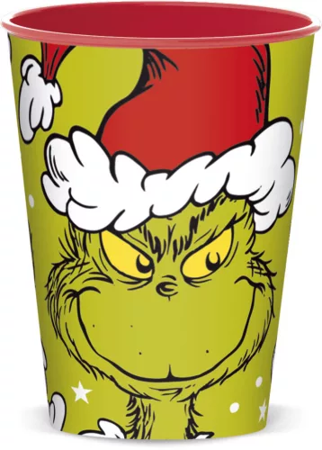 A Grincs Christmas Mischief műanyag pohár 260 ml