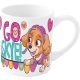 Mancs Őrjárat Go Skye porcelán bögre 235 ml (8 oz) Díszdobozban