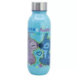   Disney Lilo és Stitch, A csillagkutya Love műanyag kulacs csavaros kupakkal 640 ml