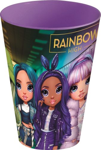 Rainbow High műanyag pohár 260 ml